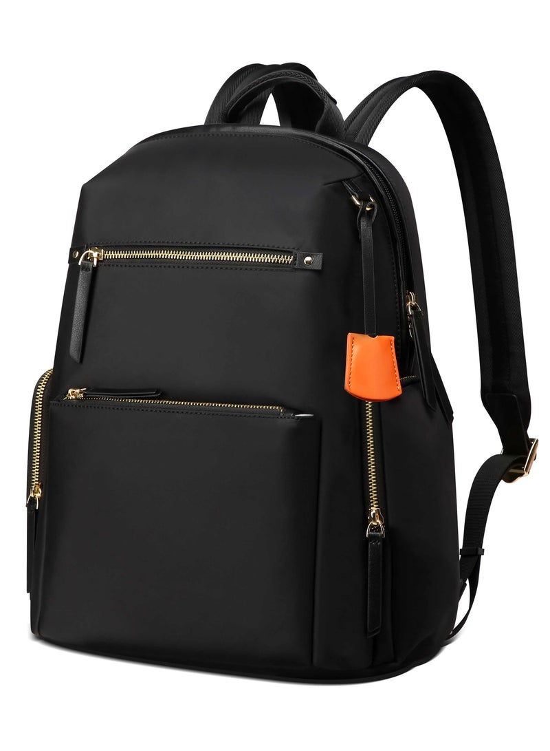 Bopai Professional Business Laptop Backpack Unisex Travel School College Daypack with Water Resistant Design BO-LB121 Black - Image 1