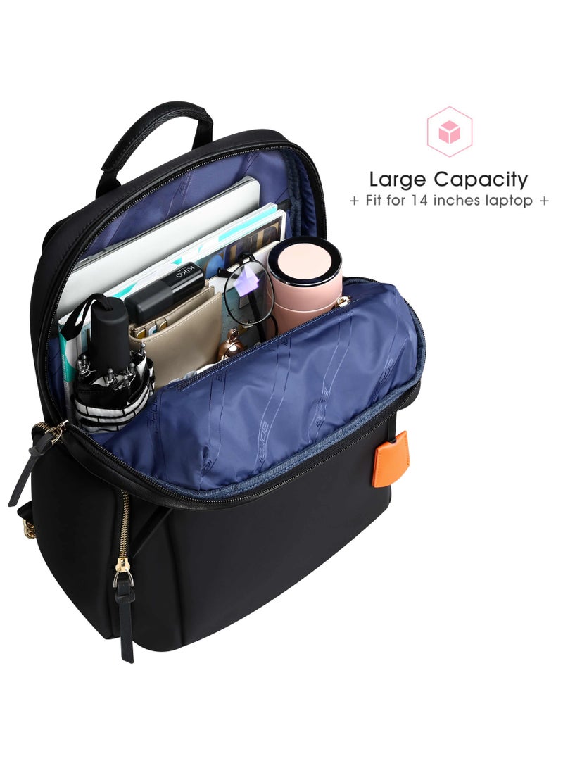 Bopai Professional Business Laptop Backpack Unisex Travel School College Daypack with Water Resistant Design BO-LB121 Black - Image 5