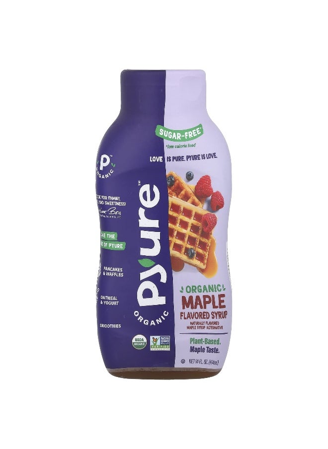Pyure Pyure, Organic Maple Flavored Syrup, Sugar-Free, 14 fl oz (414 ml)  - Image 1