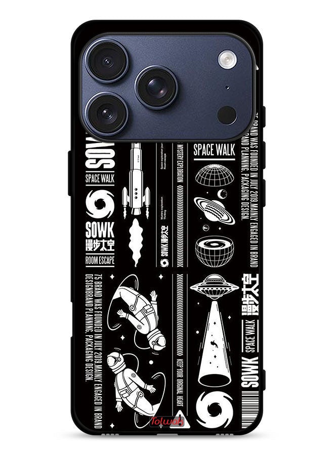 Tolwak Apple iPhone 17 Pro Protective Case Cover Sowk Space Walk Sticker - Image 1
