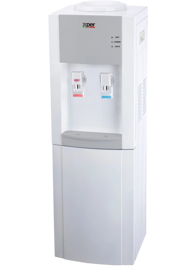 إكسبير برادة اكسبير استاند 2 صنبور حار بارد ابيض XPWD-1438W - Image 1