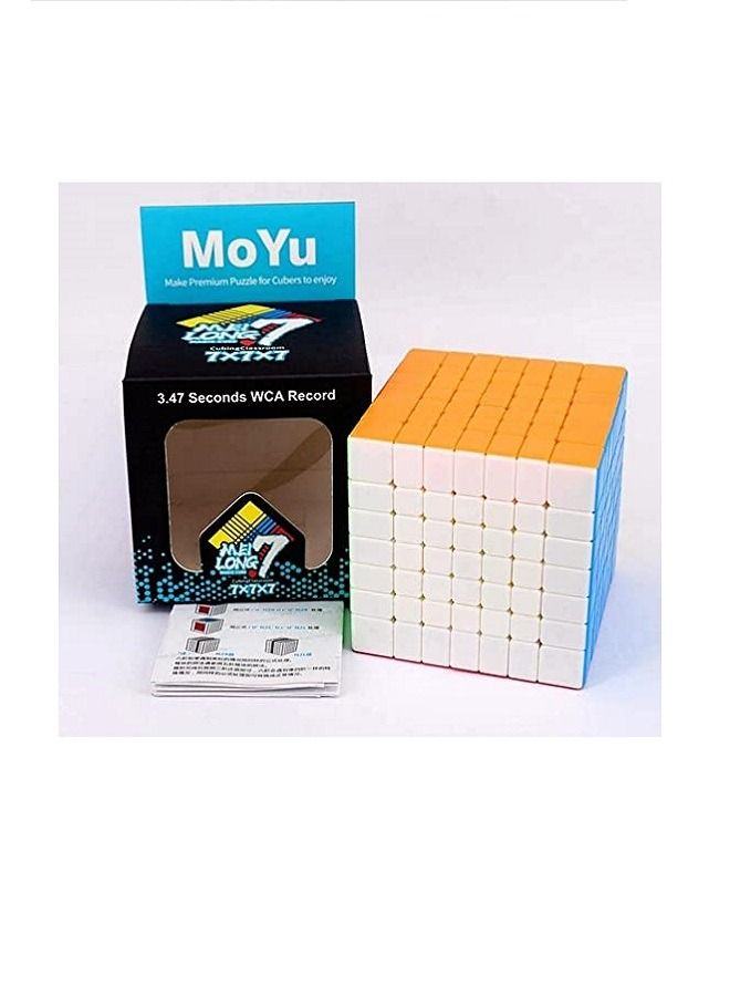 مو يو مكعب روبيك مويو ميلونج 7x7 بدون ملصقات - Image 1