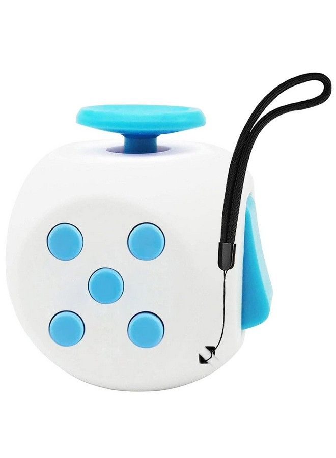Fidget Cube For Teen Fidget Cube Adhd Fidget Cube Fidget Twisty Cube (Blue)