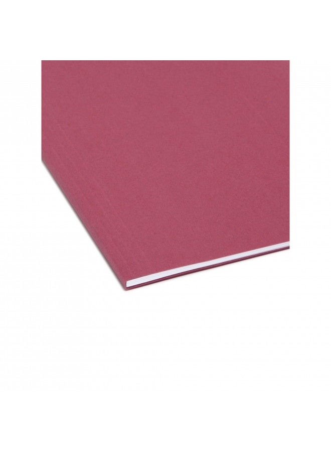 Smead Colored Hanging File Folder with Tab, 1/5-Cut Adjustable Tab, Letter Size, Assorted Jewel Tone Colors, 25 per Box (64056) - Image 5