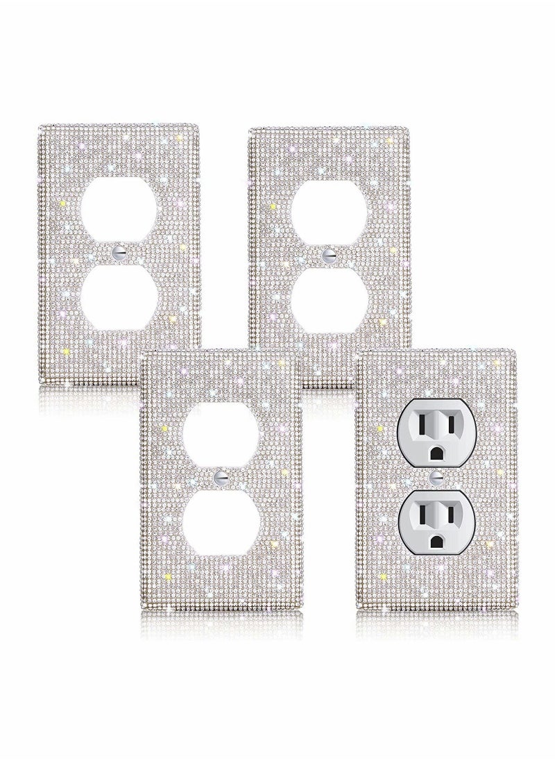 4Pack Wall Plates Light Switch Decorative Cover for Electric Outlets Decorative Home Decorator  - Image 1