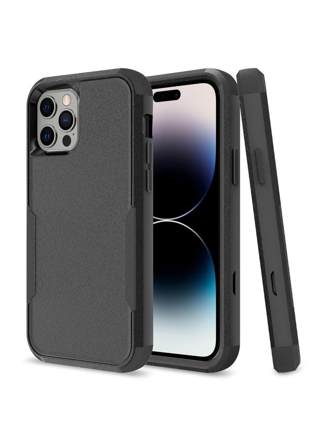 اس-توب جراب لهاتف iPhone 14 Pro Max Commuter مقاوم للصدمات مصنوع من مادة TPU + PC - Image 1