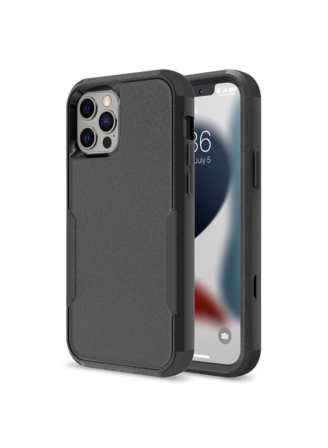 اس-توب جراب لهاتف iPhone 14 Pro Max Commuter مقاوم للصدمات مصنوع من مادة TPU + PC - Image 3