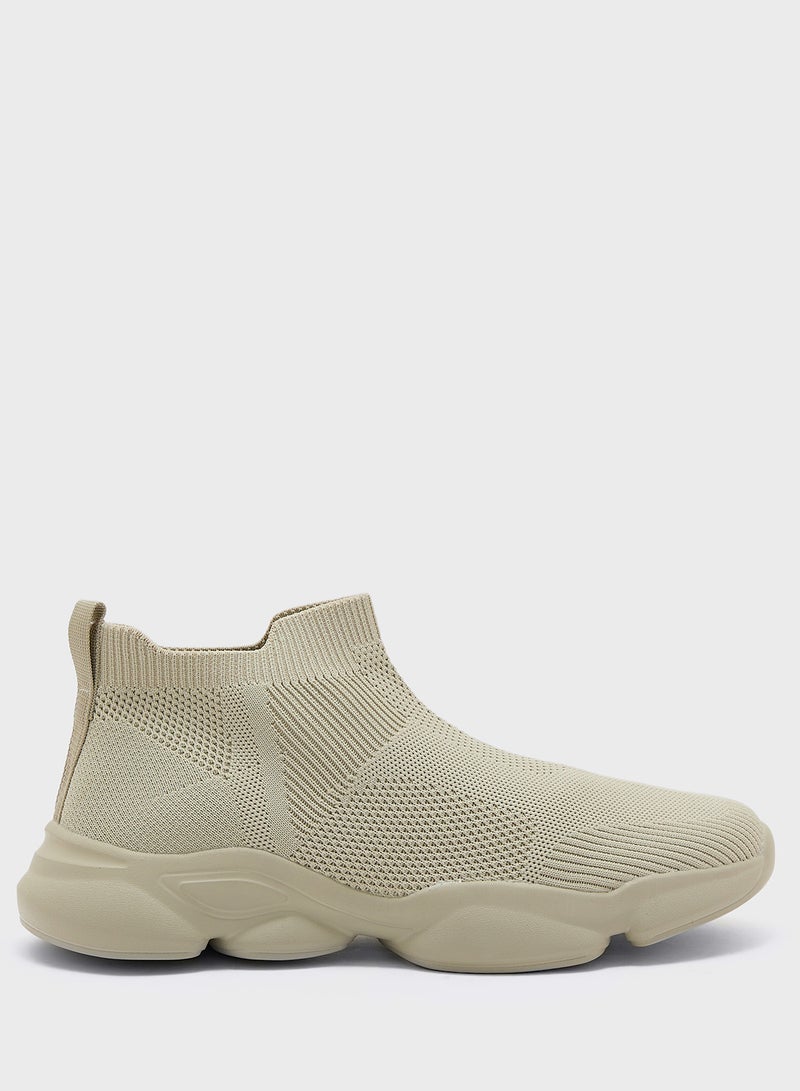 Seventy Five Casual Knitted Pull On Sneakers  - Image 1