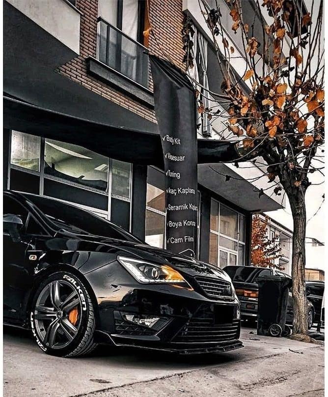 Wivplex 3 Pcs Car Front Bumper Lip Body Kit Spoiler - Image 4