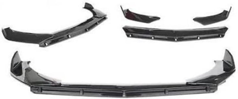 Wivplex 3 Pcs Car Front Bumper Lip Body Kit Spoiler - Image 2