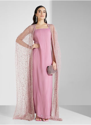 Pleated Column Dress - pzsku/Z2F428286B5A7228D2932Z/45/_/1742375023/7c8a52c9-8c47-4ccb-a9b7-0f528f6effdd