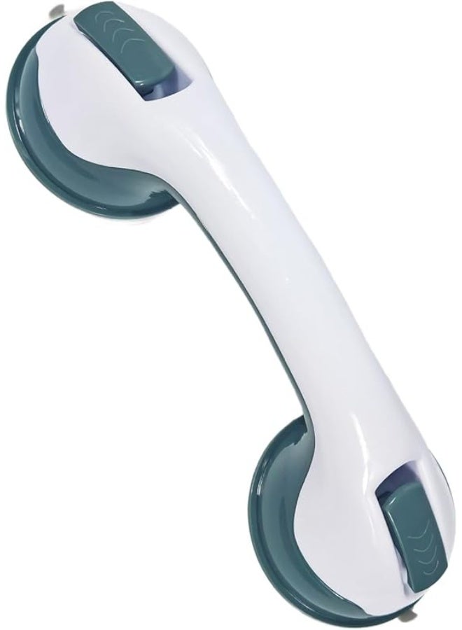 12 Inch Suction Grab Bar for Bathroom Support, Shower and Bathtub Safety Handle, No-Drill Wall Mounted Grip for Daily Mobility Assistance - Image 1