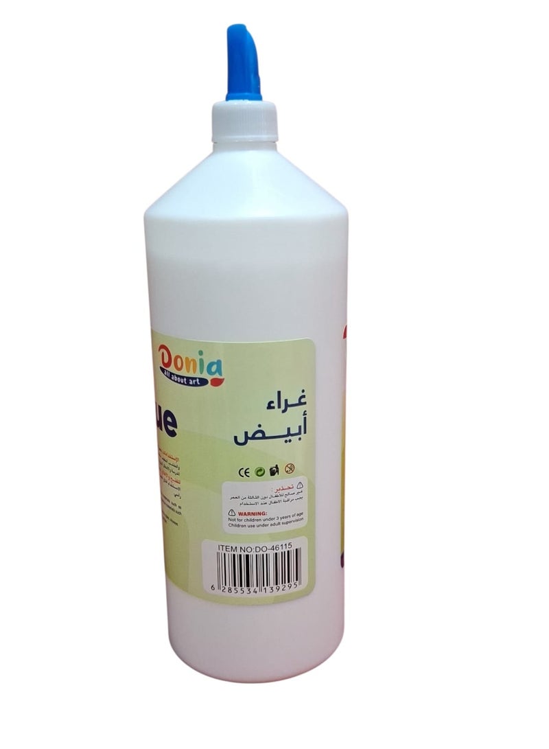 Donia Adhesive Glue White  1000 ml - Image 3