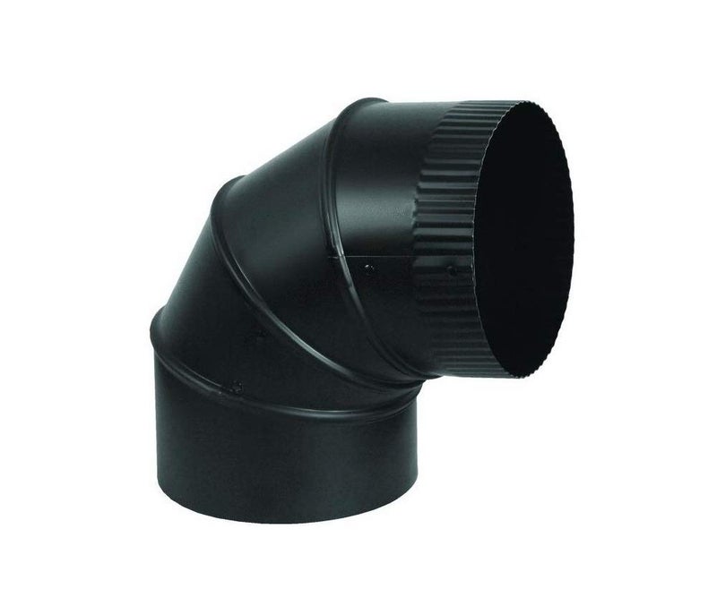 Imperial Manufacturing Elbow 3 Dia Black 28 Ga