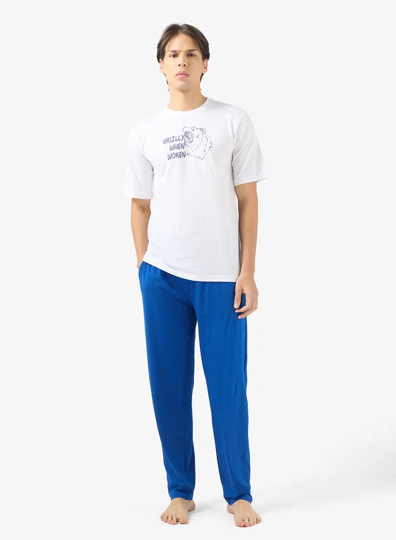 Nightwear T-Shirt & Pants Set