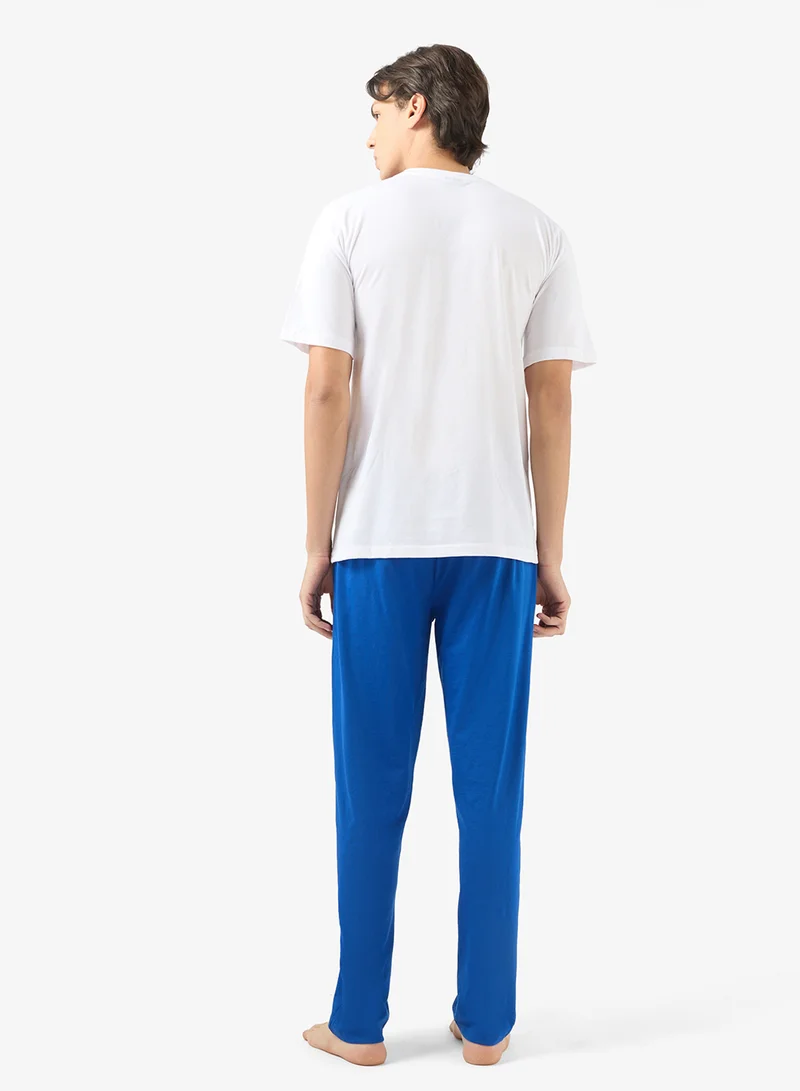 Seventy Five Nightwear T-Shirt & Pants Set