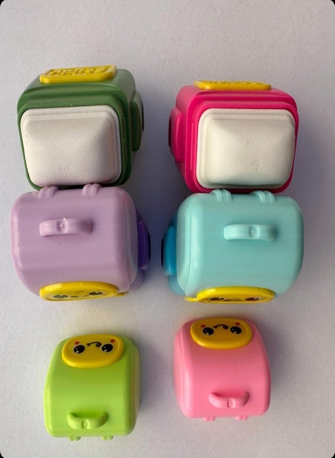 SWADEC Bag Shaped Eraser Sharpener – 2-in-1 Cute Stationery for Kids | Fun School Supplies, Unique Design, Single Piece Gift for Girls & Boys (Multicolor) (2) - Image 3
