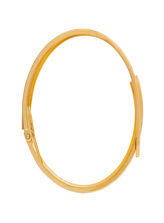 KUSHAL'S Fashion Jewellery Gold Polished Copper Trendy Adjustable Kada, Best for Casual Wear & Special Occasion - 455488 - Image 1