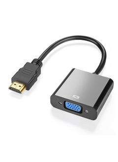 LEDIN HDMI to VGA Adapter HD HDMI VGA Male HDMI to VGA Female Converter for PC, Monitor,Projector,HDTV- 1 pc  - Image 1
