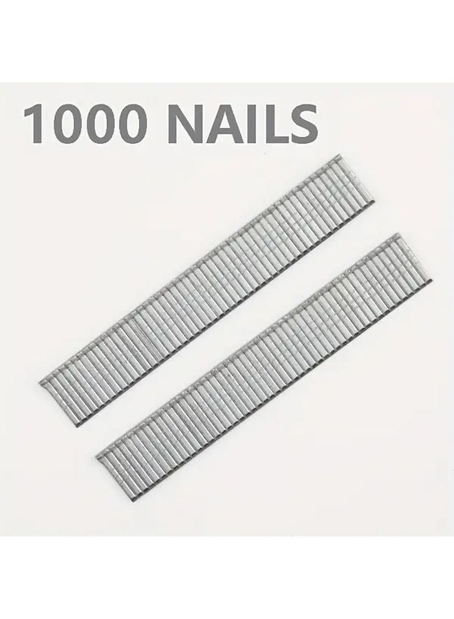 Manual Nail Gun Stapler Tool With 1000 T Shaped Nails U Shaped Staple For Wire - Image 1
