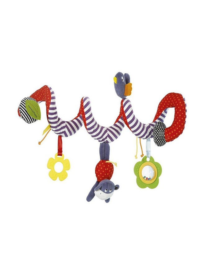 OUTAD Interactive Hanging Spiral Shaped Strollers Toys Set-Assorted 16x3x3cm - Image 1