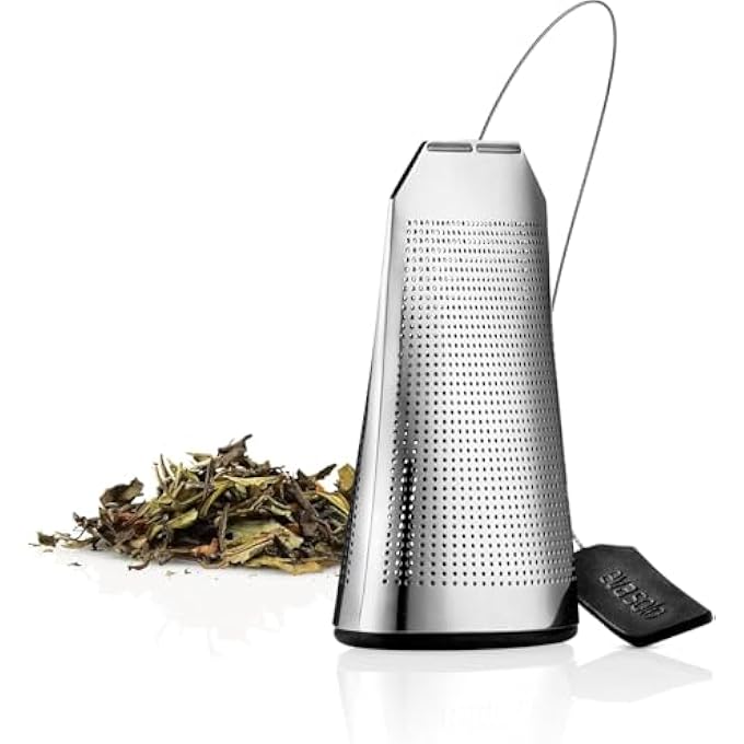 BS Eva Solo Large Tea Bag  Stainless Steel Reusable Loose Leaf Tea Infuser Durable  EcoFriendly Filter For Cups Mugs  Teapots Dishwasher Safe Scandinavian Design - Image 5