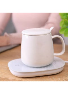 Generic Constant Temperature Heating Coaster USB Coffee Warmer for Office and Home for Drinks, Coffee, Tea, Water, Cocoa, Milk, Multicolor  - Image 2