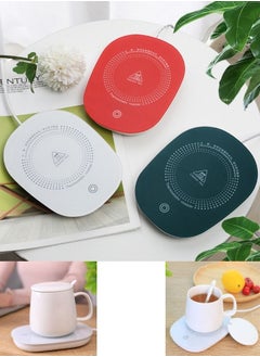 Generic Constant Temperature Heating Coaster USB Coffee Warmer for Office and Home for Drinks, Coffee, Tea, Water, Cocoa, Milk, Multicolor  - Image 3