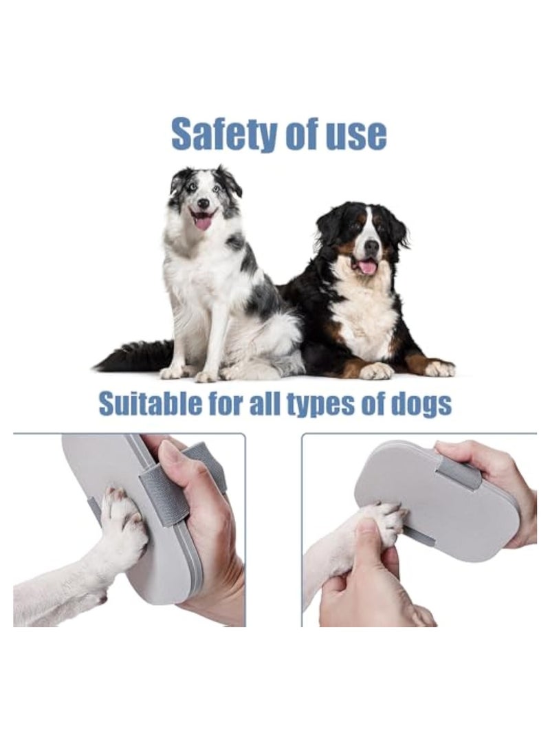 KASTWAVE Dog Nail File, Dog Nail Scratch Board, Dog Scratch Board, with Elastic Band, Polish Pads, Dog Nail Grinder Scratch Board, Stress Free Scratch Pad, for Sensitive Dogs Pet Nails - Image 2