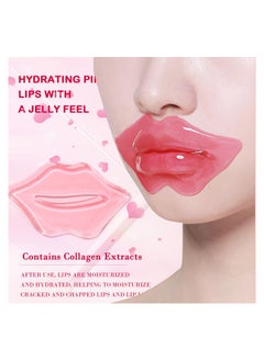 15 Pieces Hydrating Lip Mask, Lip Sleep Mask Collagen Crystal Lip Care Gel Pads For Moisturizing, Minimize Fine Lines, Remove Dead Skin, Anti Chapped Pads Lip Mask - pzsku/Z2F430C77984832726D83Z/45/_/1718606175/b6307a97-28c5-4b3f-950f-1a2edf6eb2ff