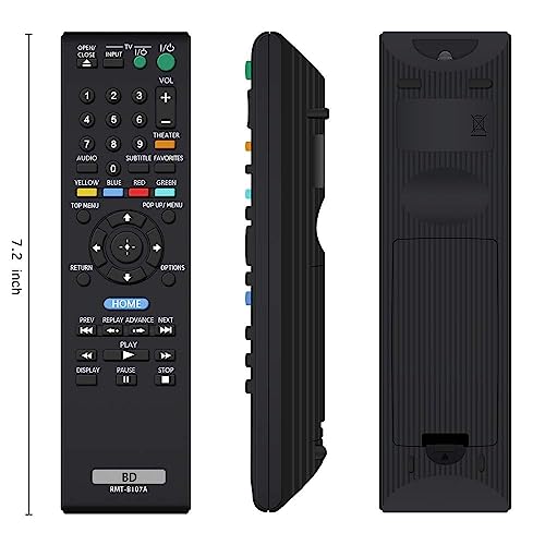 UBay New RMT-B107A Remote Replaced for Sony BLU RAY DVD Player BDP-S570 BDP-S370 BDP-BX37 BDPBX57 BDP-S270 BDP-S470 - Image 4