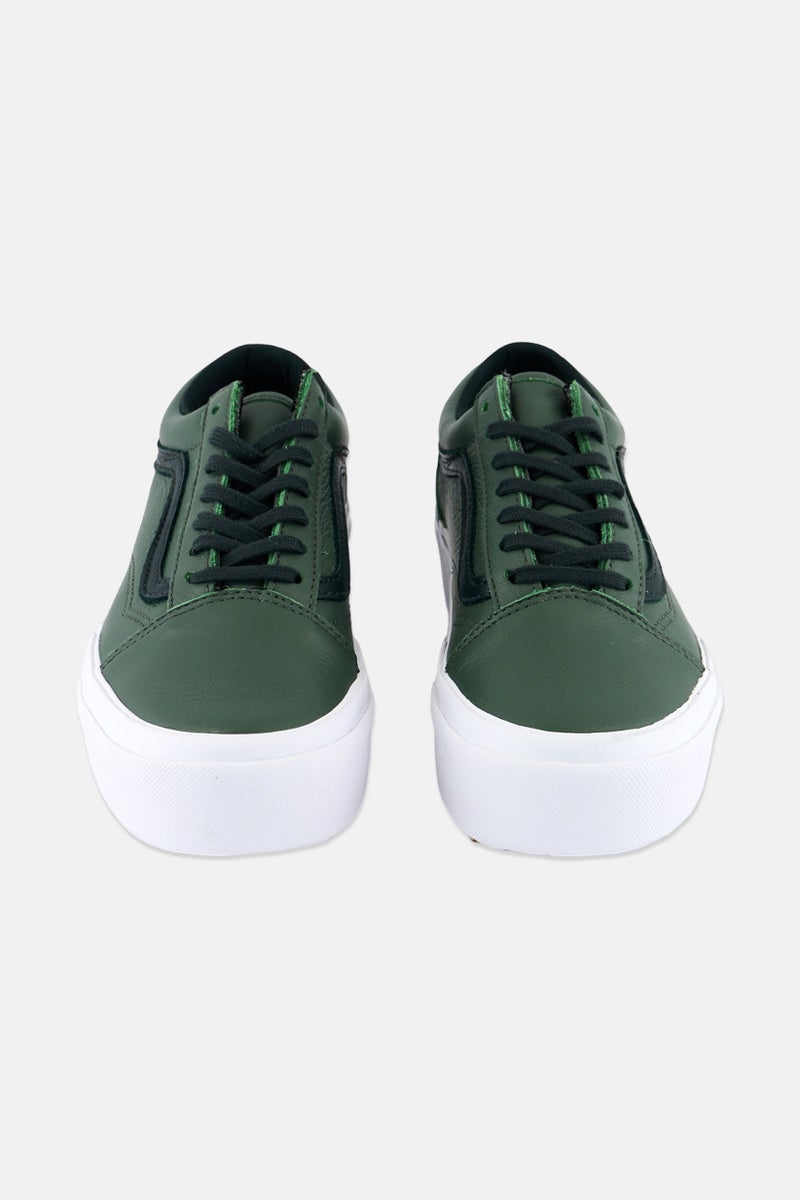 VANS أحذية كاجوال مكدسة قديمة للنساء، خضراء - Image 4