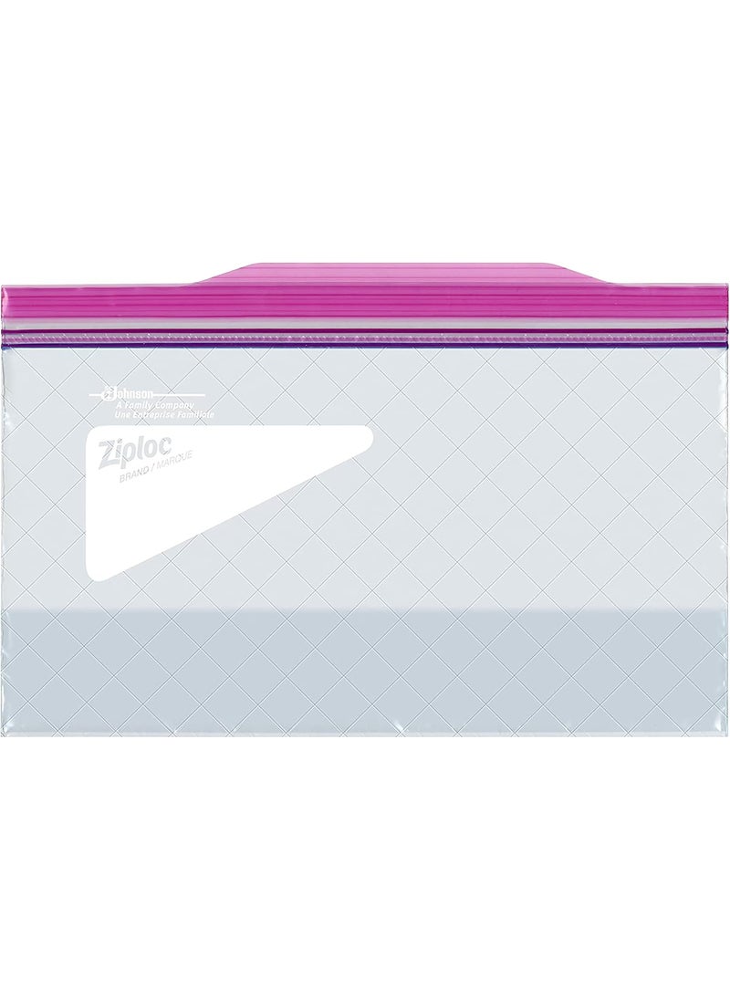Ziploc Ziploc Marinade Expandable Bottom Bags 12 Gallon 24 ea Pack of 6  - Image 3
