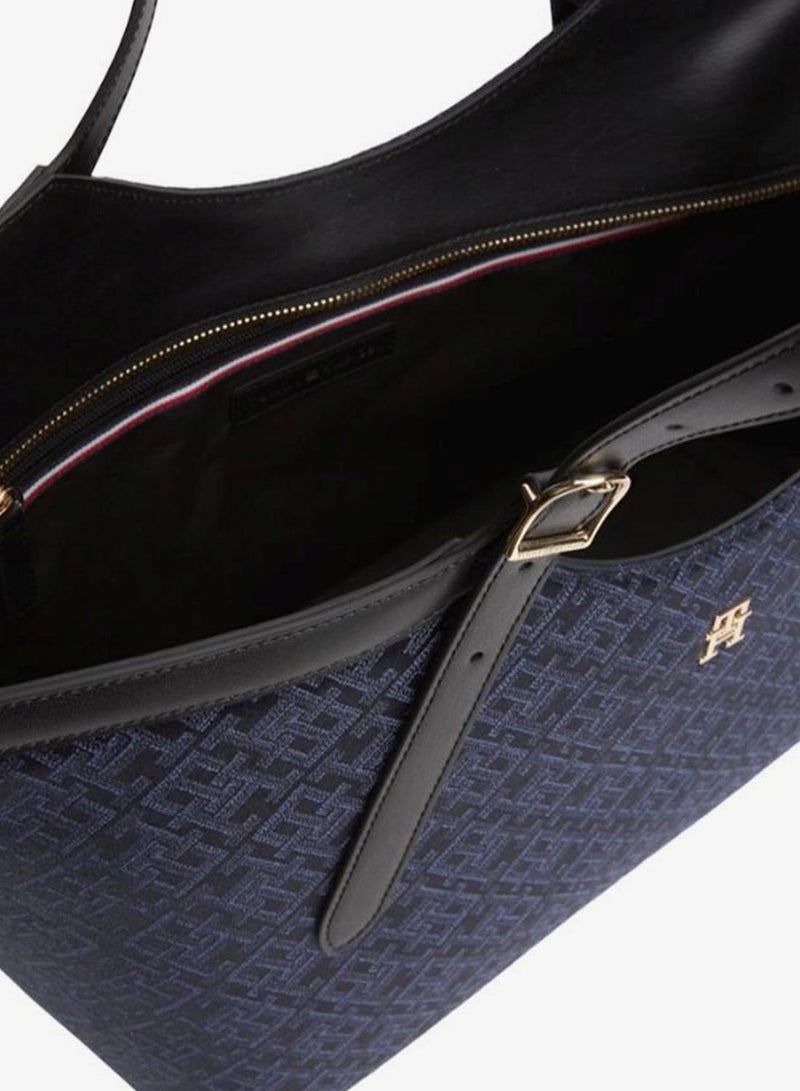 TOMMY HILFIGER TH Monogram Jacquard Tote Bag - Image 4