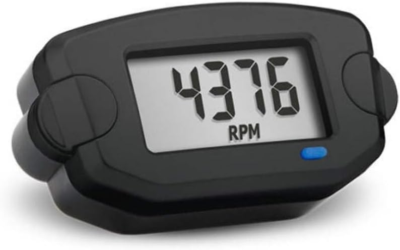 Trail Tech TTO Tach Hour Meter Black - Image 1