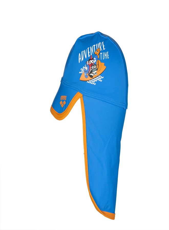 arena Kids' Water Tribe Swimming Cap Blue - Image 2