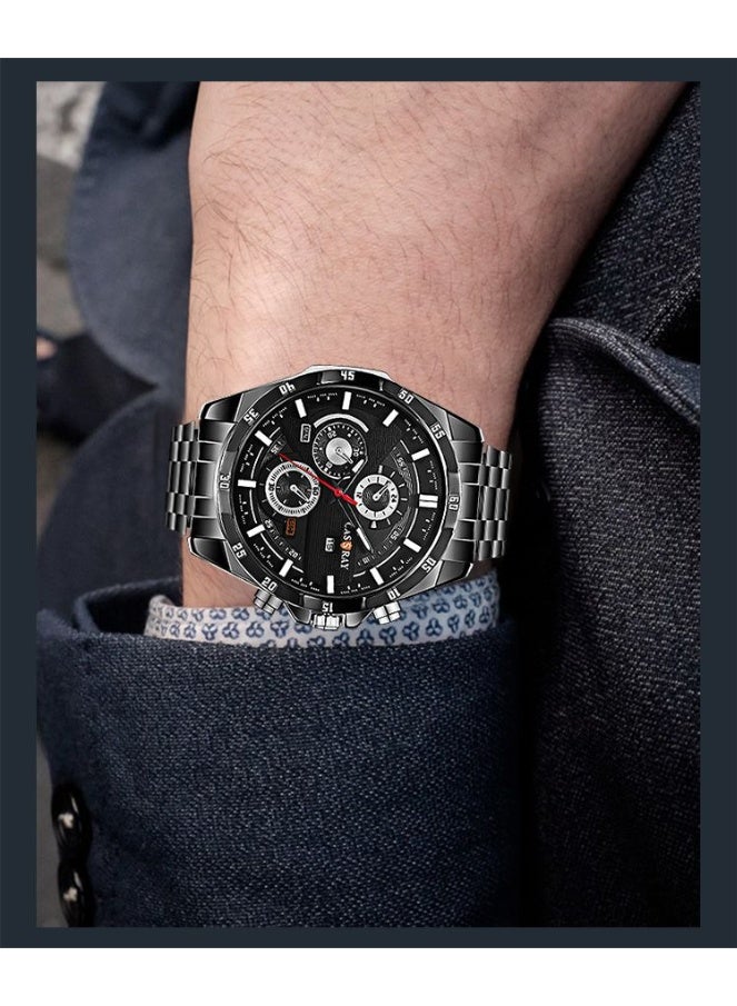 CASSRAY New fully automatic movement men's waterproof stylish sport night light trendy men's watch - Image 5