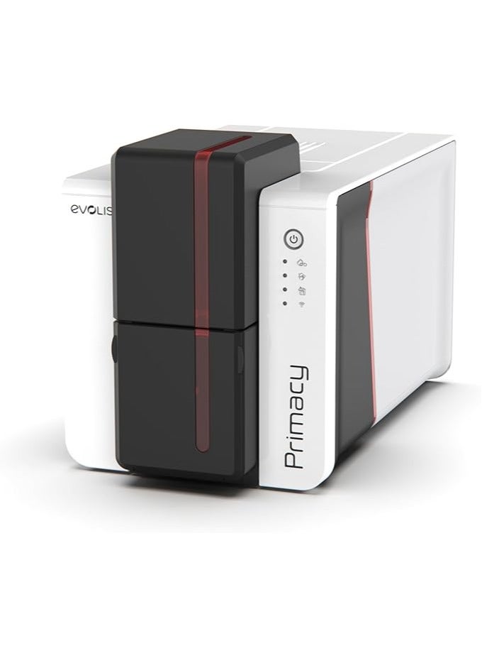 Evolis Primacy 2 Dual-Sided ID Card Printer & Supplies Bundle Badge Machine (PM2-0025-A) - Image 3