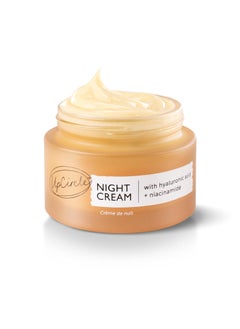 UpCircle UPCIRCLE Night Cream with Hyaluronic Acid  Niacinamide 185oz  Nourishing and Unscented for Sensitive Skin with AntiAgeing Properties  Vegan  CrueltyFree 