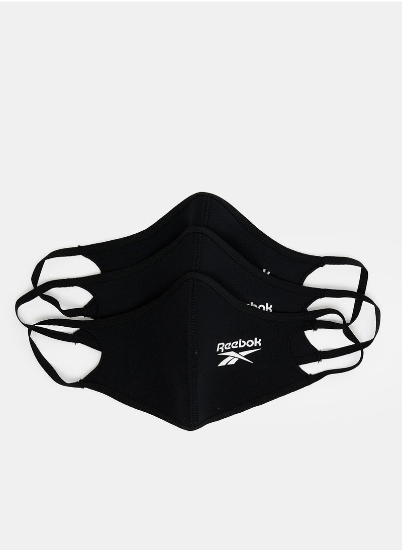 Reebok - Logo Face Mask-Small (Pack of 3) - Image 1