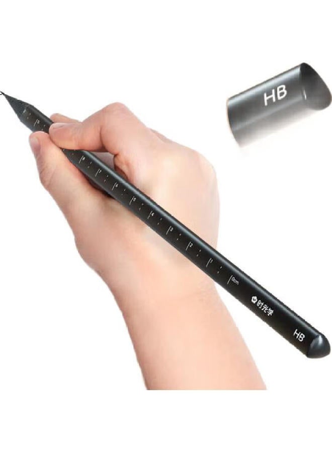 Time Science [Shiguangxue] Hb Black Wood Pencils 2-Box Set With Eraser, Cap, And Name Stickers, For Primary School Students In Grades 1-3, Graphite Pencils For Kindergarten, School Stationery Supplies - Image 3