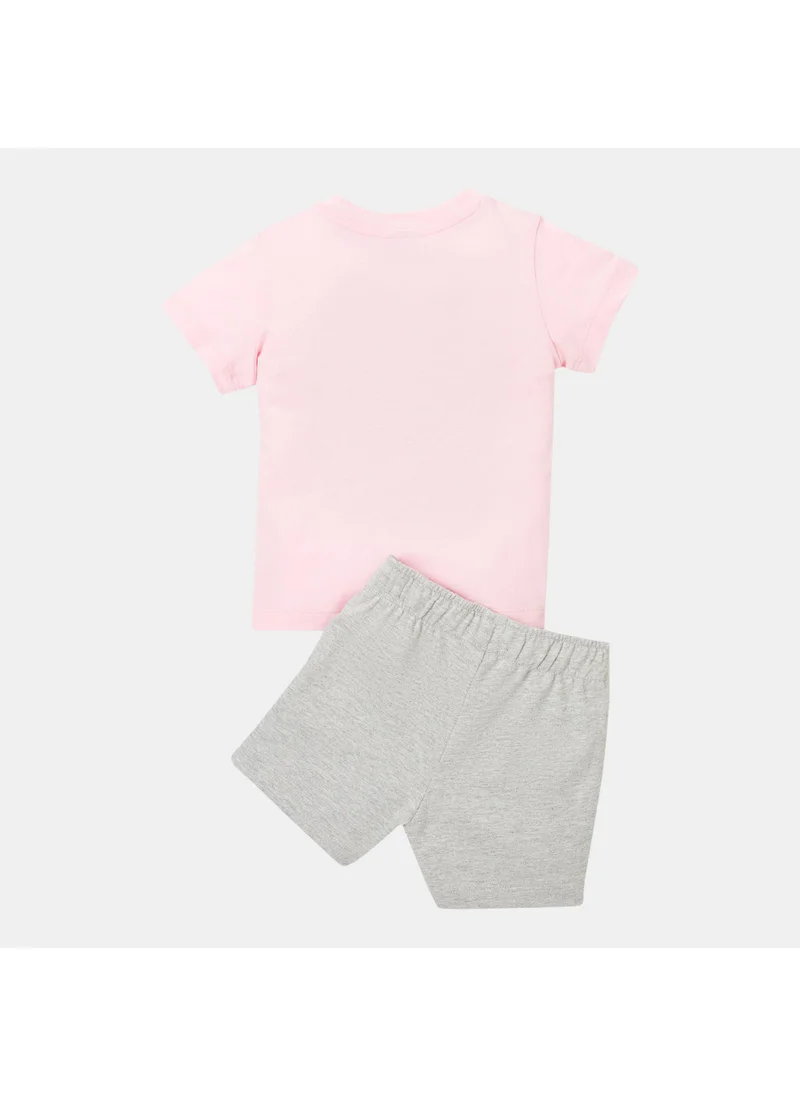PUMA Kids' Minicats T-Shirt and Shorts Set (Baby and Toddler)