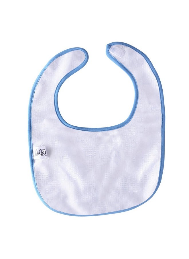 Littleforbig Big Sized Bib 2 Packs Nursery Blue And Pink  - Image 4