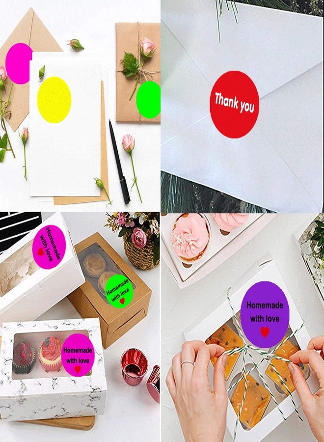 Well Tile 2 Inch Fluorescent Yellow Color-Code Labels 500 Pcs Round Circle Dots Inventory Labels Price Moving Stickers for Labeling Warehouse Inventory, Organization, and Retail - Image 4