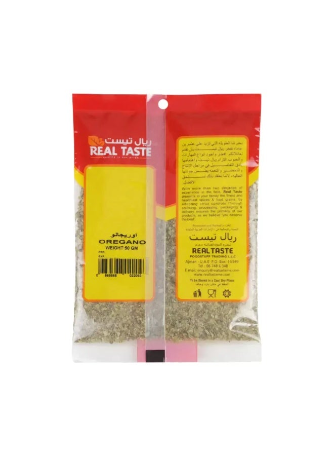 Real Taste أوراق الأوريجانو بنكهة حقيقية - 50 جرام - Image 2