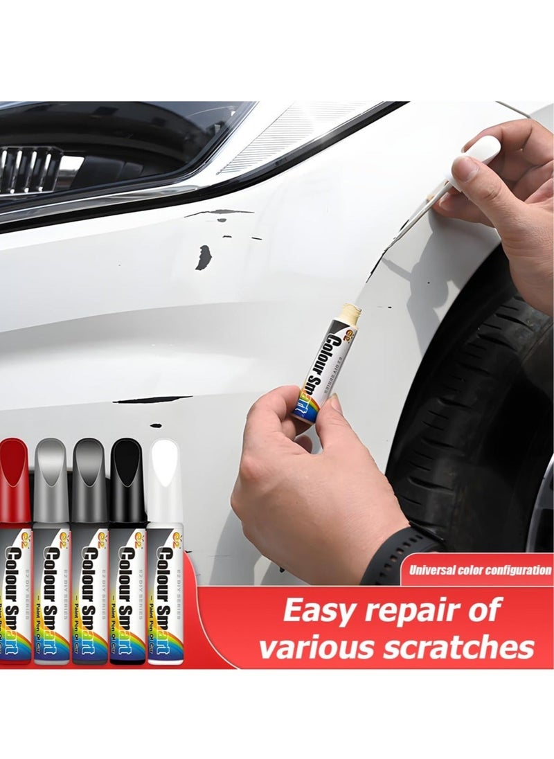 Captaintech Touch Up Paint Pen for Car, Waterproof Scratch Remover Pen,Portable Quick and Easy Cars Repair Pen, Suitable for Automotive Minor Scratch Repair (Silver)  - Image 3