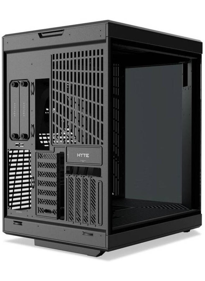 هايت كيس HYTE Y70 Touch Infinite ميد تاور ATX – أسود، شاشة لمس 14.5 بوصة بدقة 2.5K، تصميم مزدوج الغرفة، دعم حتى 10 مراوح وراديتر 360 مم – الموديل: CS-HYTE-Y70TI-BB  - Image 4