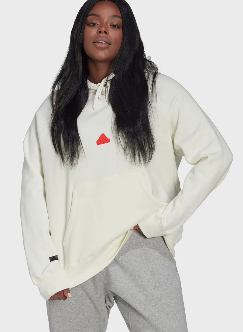 Adidas New Oversized Hoodie