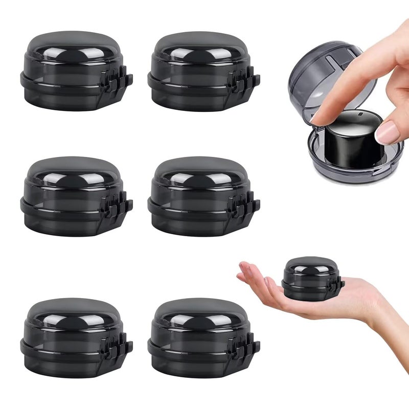 ADULLPONY Small Size Gas Stove Knob Safety Covers 6Pcs Child Proof Stove Covers Diameter 01 inches NonUniversal Compact Size Baby Proof Oven knobs Locks for Only Height Under 15 - Image 3