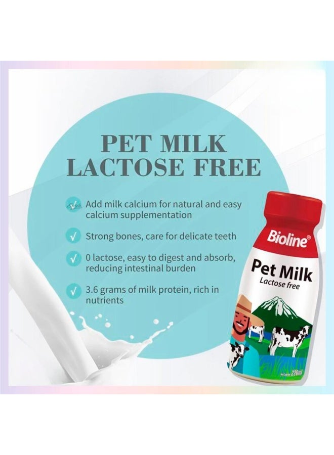 Bioline Pet Milk For Cats And Dogs 220ml - Image 4